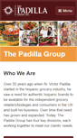 Mobile Screenshot of padillagroup.com